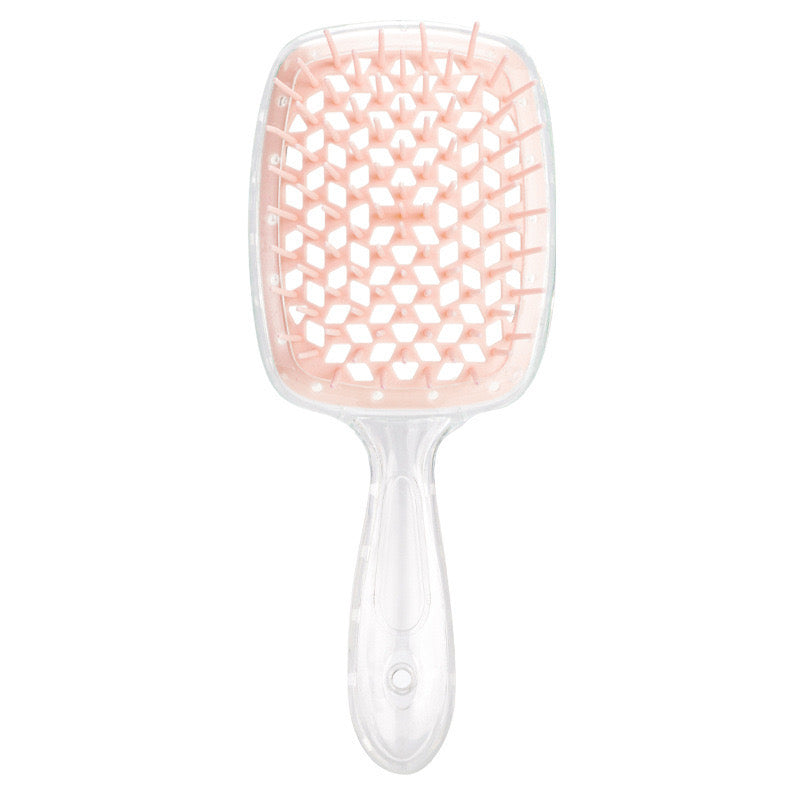 Italian Design Vented Detangle Hair Brush Super Brush Supports Hair Damage Reduction