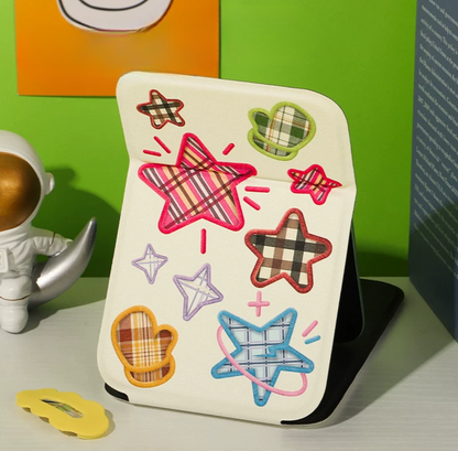Foldable Desktop Makeup Mirror