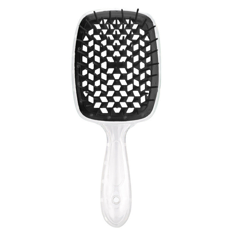 Italian Design Vented Detangle Hair Brush Super Brush Supports Hair Damage Reduction