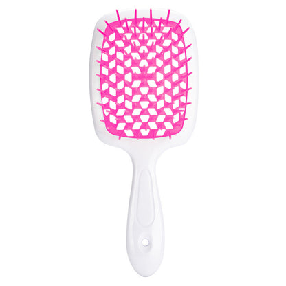 Italian Design Vented Detangle Hair Brush Super Brush Supports Hair Damage Reduction