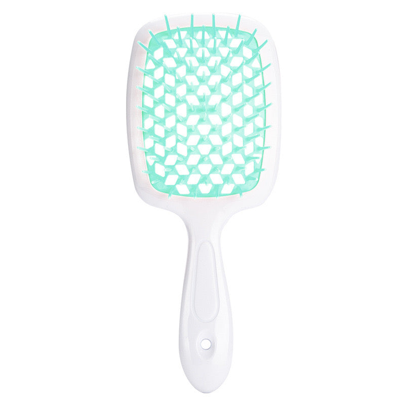 Italian Design Vented Detangle Hair Brush Super Brush Supports Hair Damage Reduction