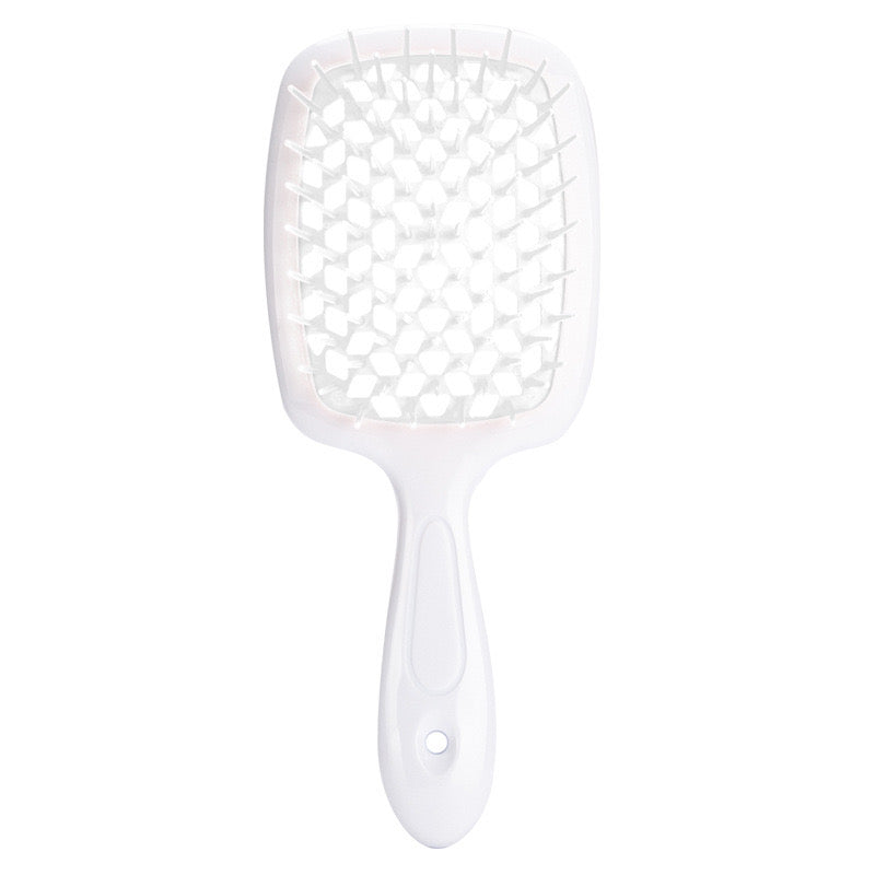 Italian Design Vented Detangle Hair Brush Super Brush Supports Hair Damage Reduction