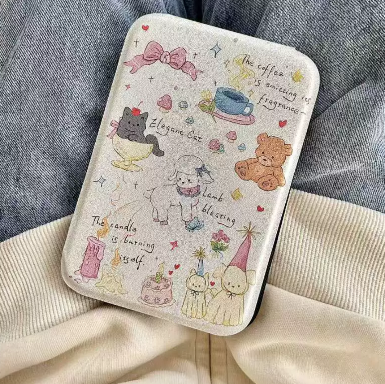 Foldable Desktop Makeup Mirror