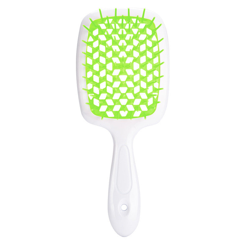 Italian Design Vented Detangle Hair Brush Super Brush Supports Hair Damage Reduction