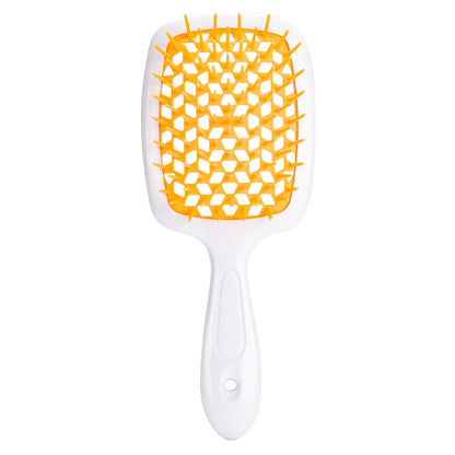Italian Design Vented Detangle Hair Brush Super Brush Supports Hair Damage Reduction