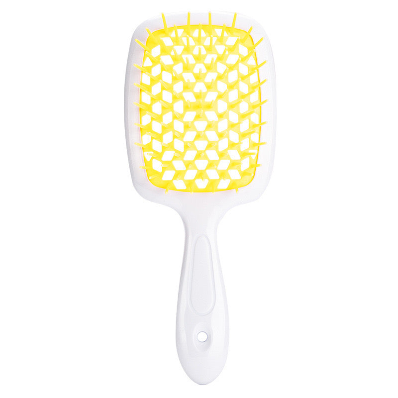 Italian Design Vented Detangle Hair Brush Super Brush Supports Hair Damage Reduction
