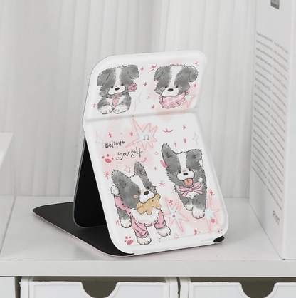 Foldable Desktop Makeup Mirror