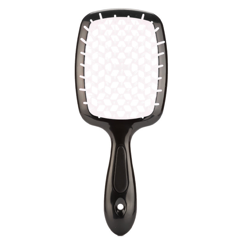 Italian Design Vented Detangle Hair Brush Super Brush Supports Hair Damage Reduction