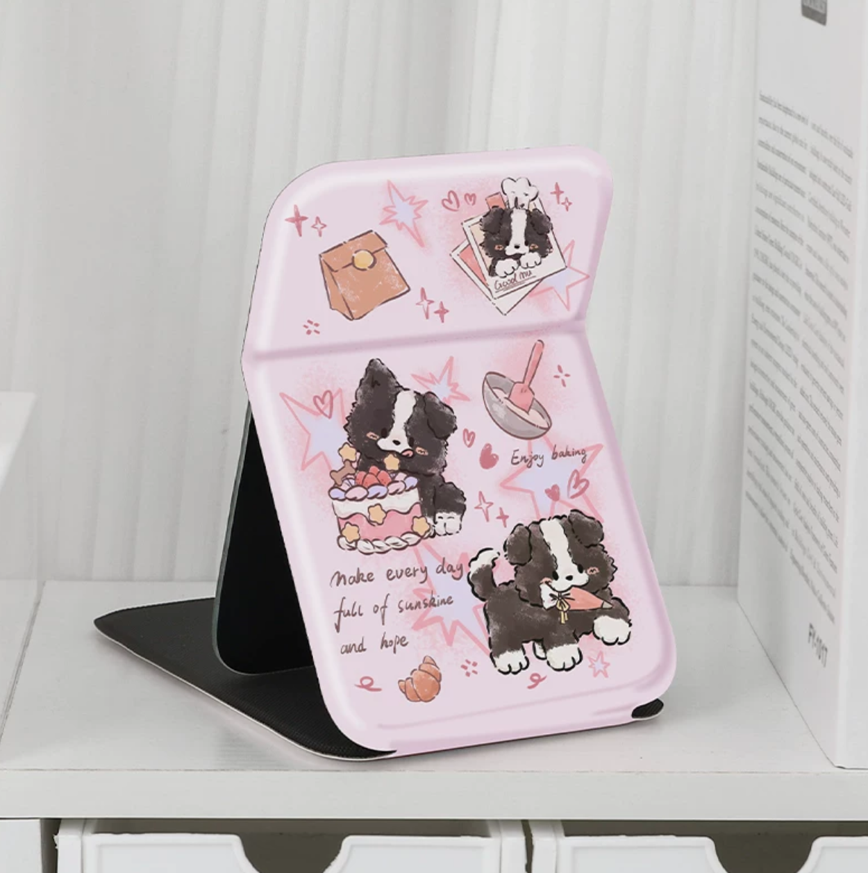 Foldable Desktop Makeup Mirror
