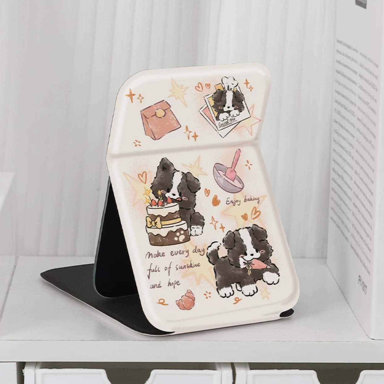 Foldable Desktop Makeup Mirror