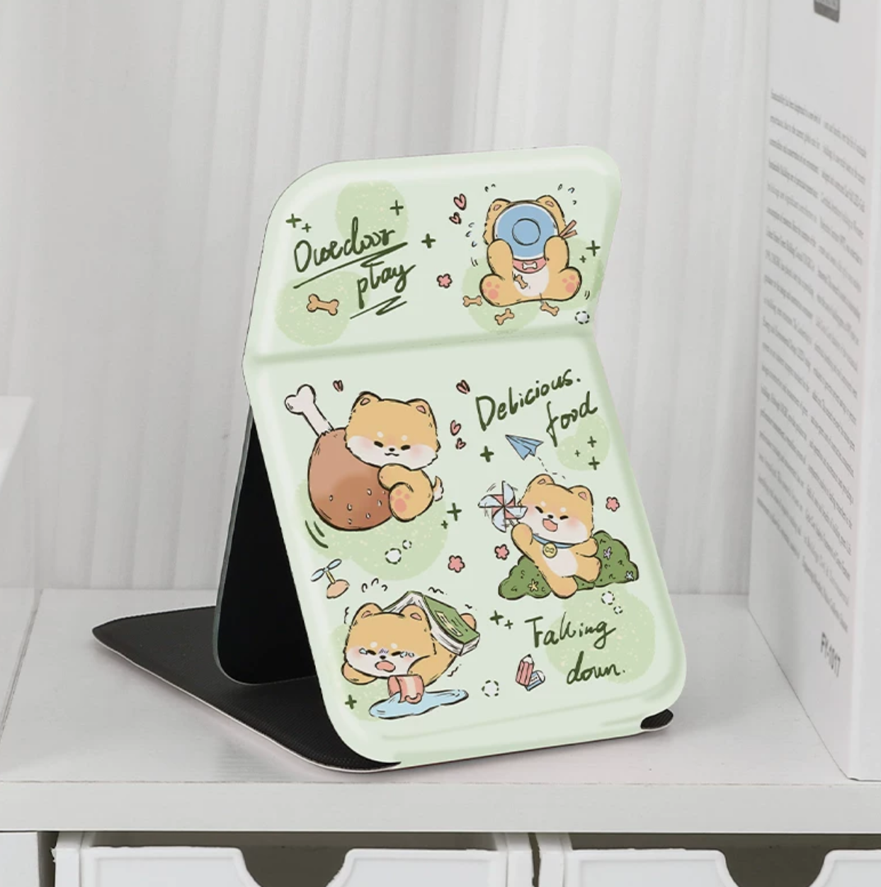 Foldable Desktop Makeup Mirror