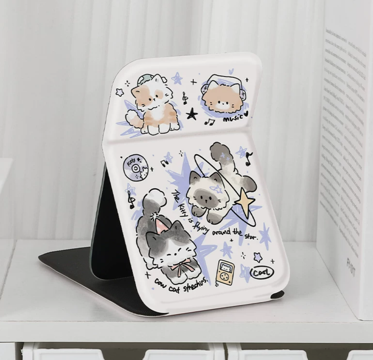 Foldable Desktop Makeup Mirror