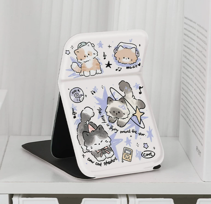 Foldable Desktop Makeup Mirror