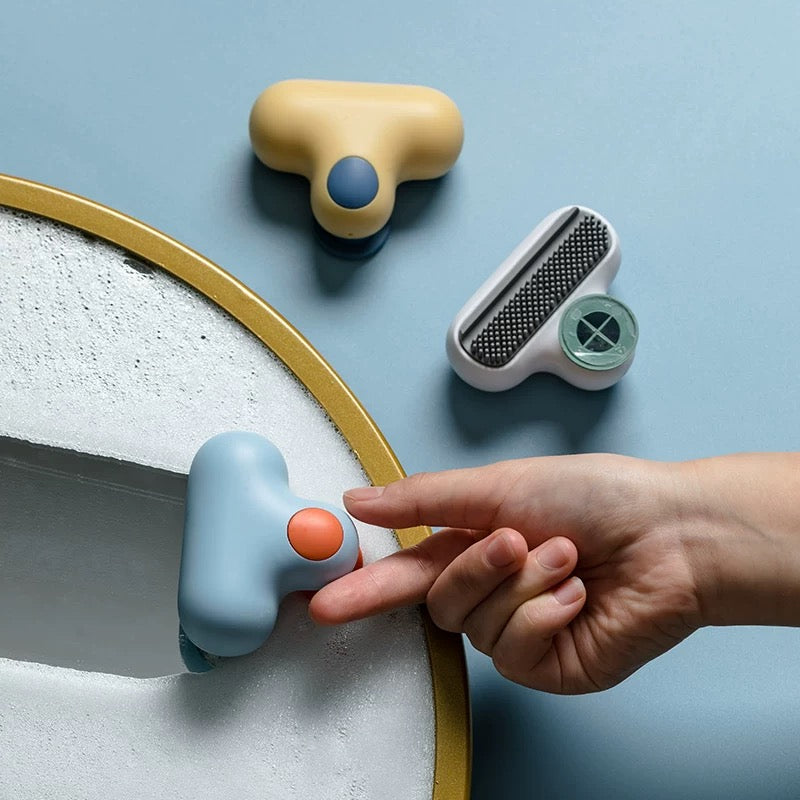 T-Shaped Bathroom Glass and Window Cleaning Brush