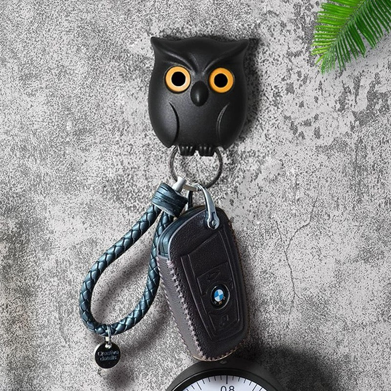 Magnetic Night Owl Key Holder