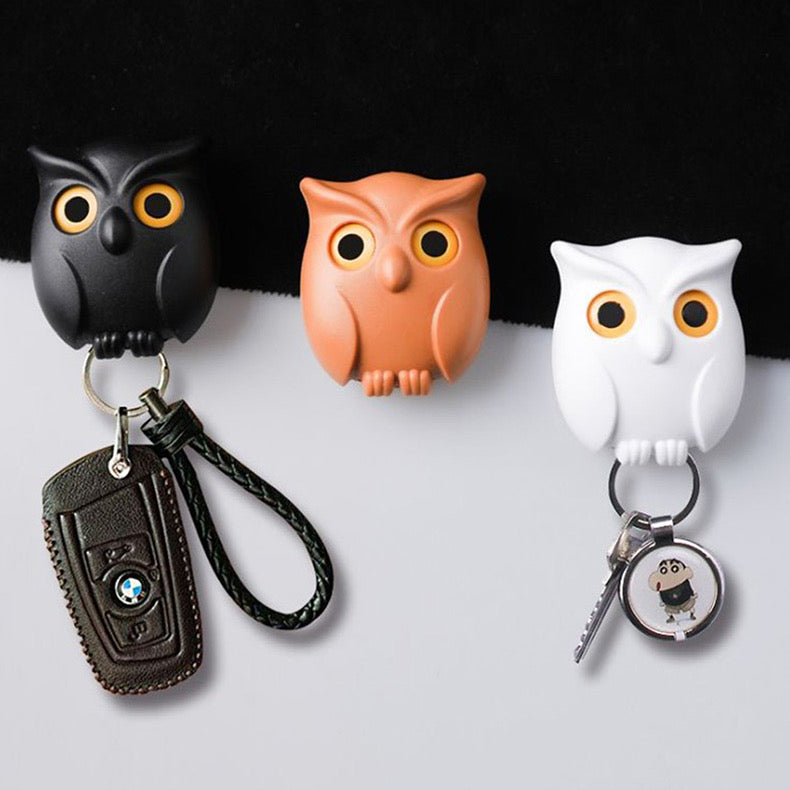 Magnetic Night Owl Key Holder