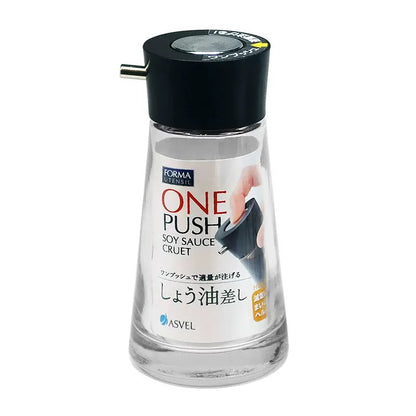 ASVEL Japan One Push Soy Sauce Glass Dispenser