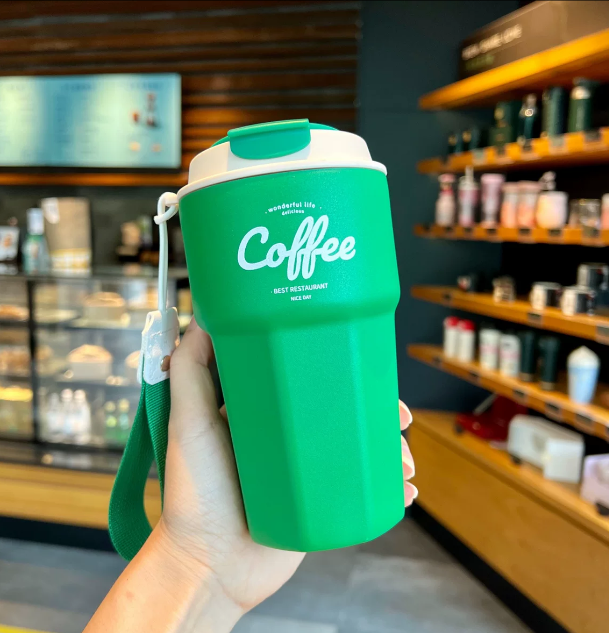 Stainless Steel Insulated Coffee Tumbler