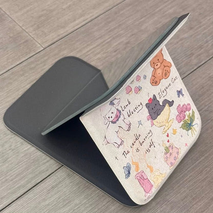 Foldable Desktop Makeup Mirror