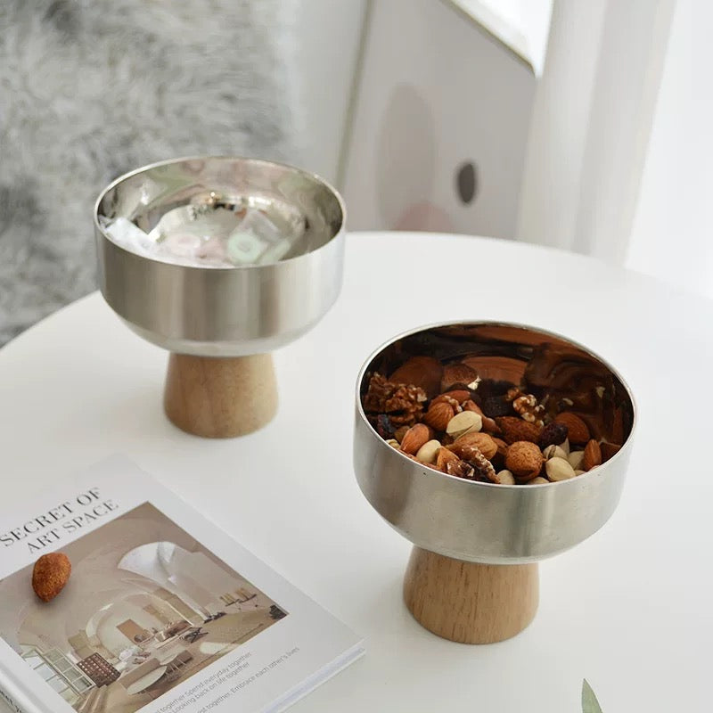 NORDIC Stainless Steel Snack Bowl