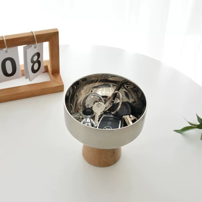 NORDIC Stainless Steel Snack Bowl
