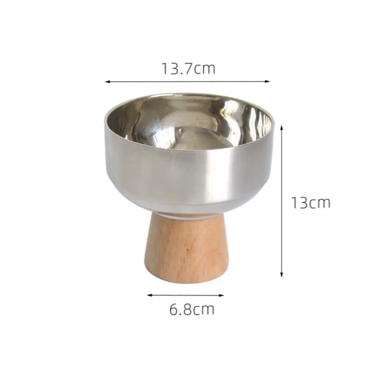 NORDIC Stainless Steel Snack Bowl