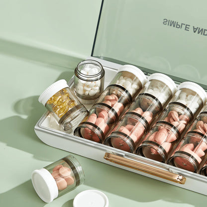 Multipurpose Travel Organiser for Medicines or Small Jewellery etc.