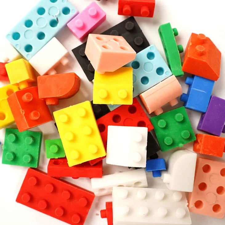 Building Block Erasers