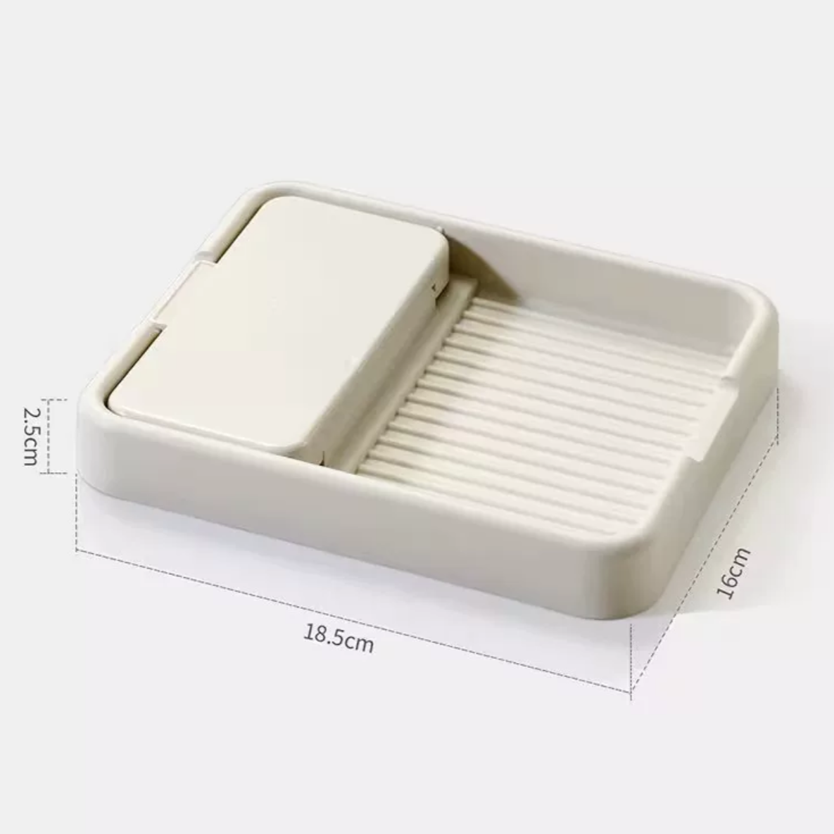 Spoon/Spatula Rest with Lid Holder (foldable)