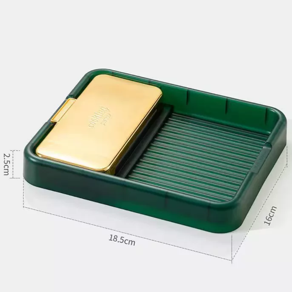 Spoon/Spatula Rest with Lid Holder (foldable)