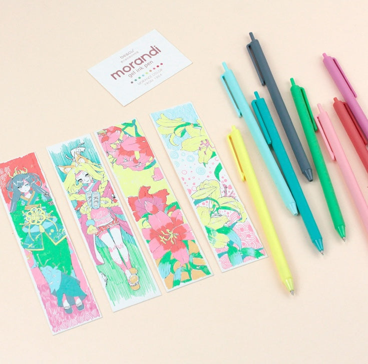 BESGU Morandi Series Coloured Gel Ink Pens