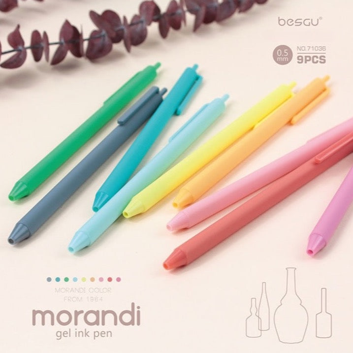 BESGU Morandi Series Coloured Gel Ink Pens