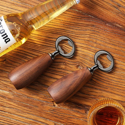 Black Walnut Wooden Bottle Opener