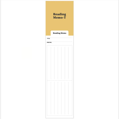 Bookmark Style Planner (Pack of 24)
