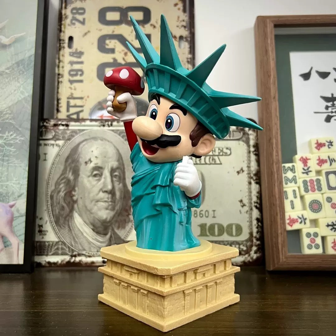 Super Mario - Statue of Liberty Model Toy