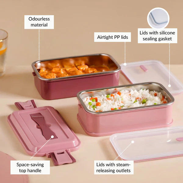 Double Decker Bento Lunch Box