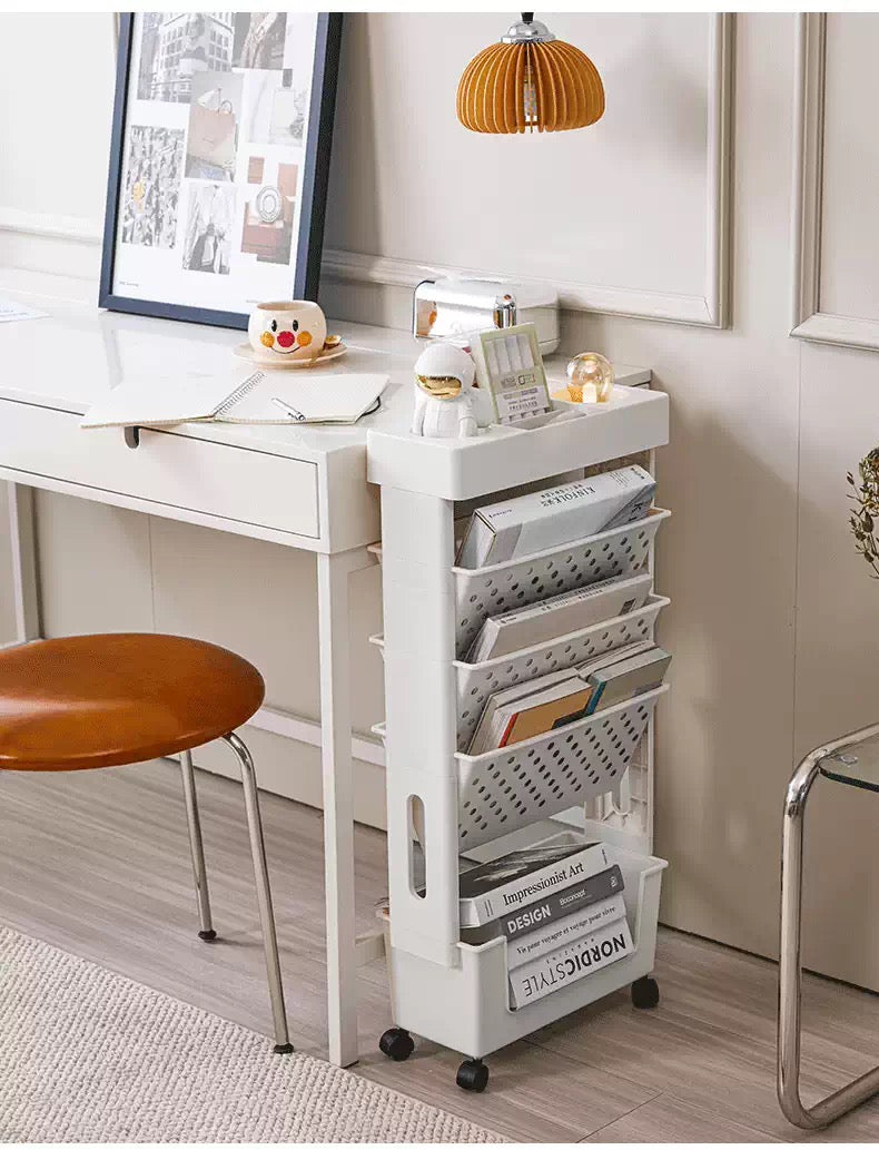 Multi-Purpose DIY Space-Saving Dual Access Book & Stationery Organizer(78cm)