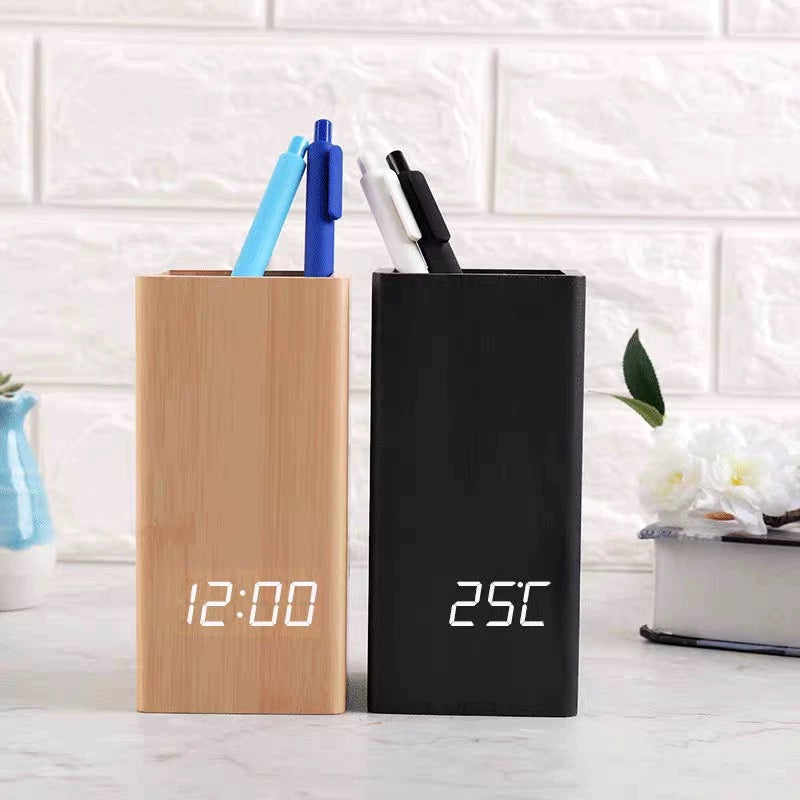 Tabletop Wooden Digital Clock