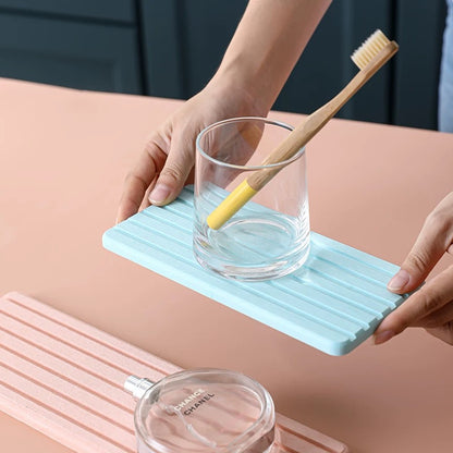 Water Absorbent Rectangle Diatomite Coasters