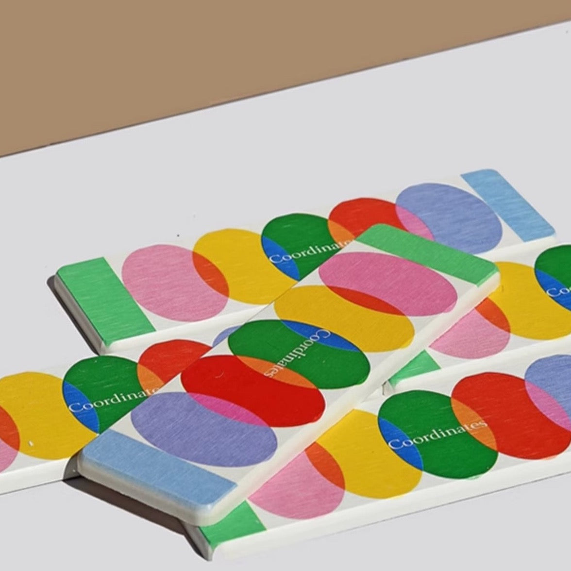 Artistic Wave Diatomite Mud Rectangular Coasters