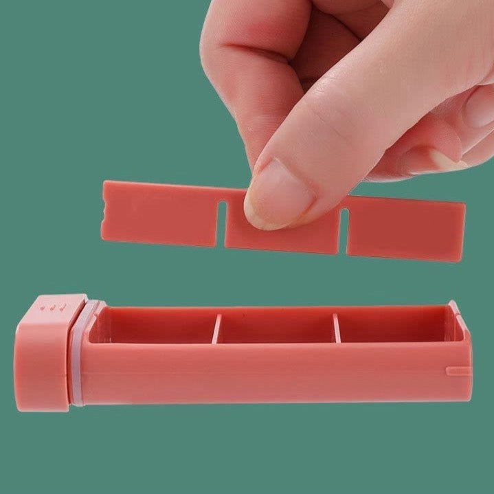 6 part Pill Organiser