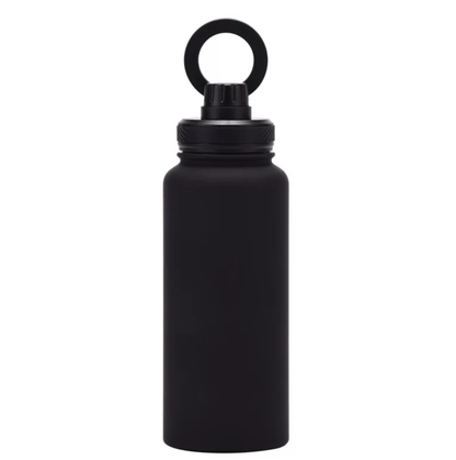 Insulated Stainless Steel Flask with Magsafe Compatible Phone Holder