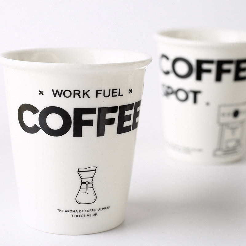Coffee Addict- Ceramic Coffee Cups
