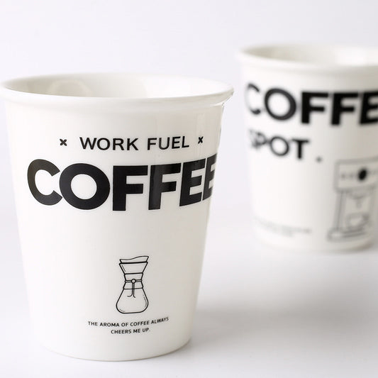 Coffee Addict- Ceramic Coffee Cups