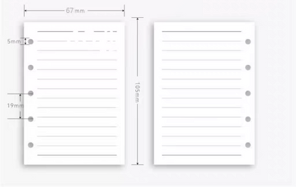 Puffer Loose Leaf Refillable Journal
