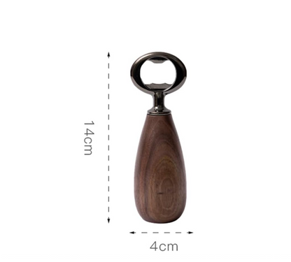 Black Walnut Wooden Bottle Opener