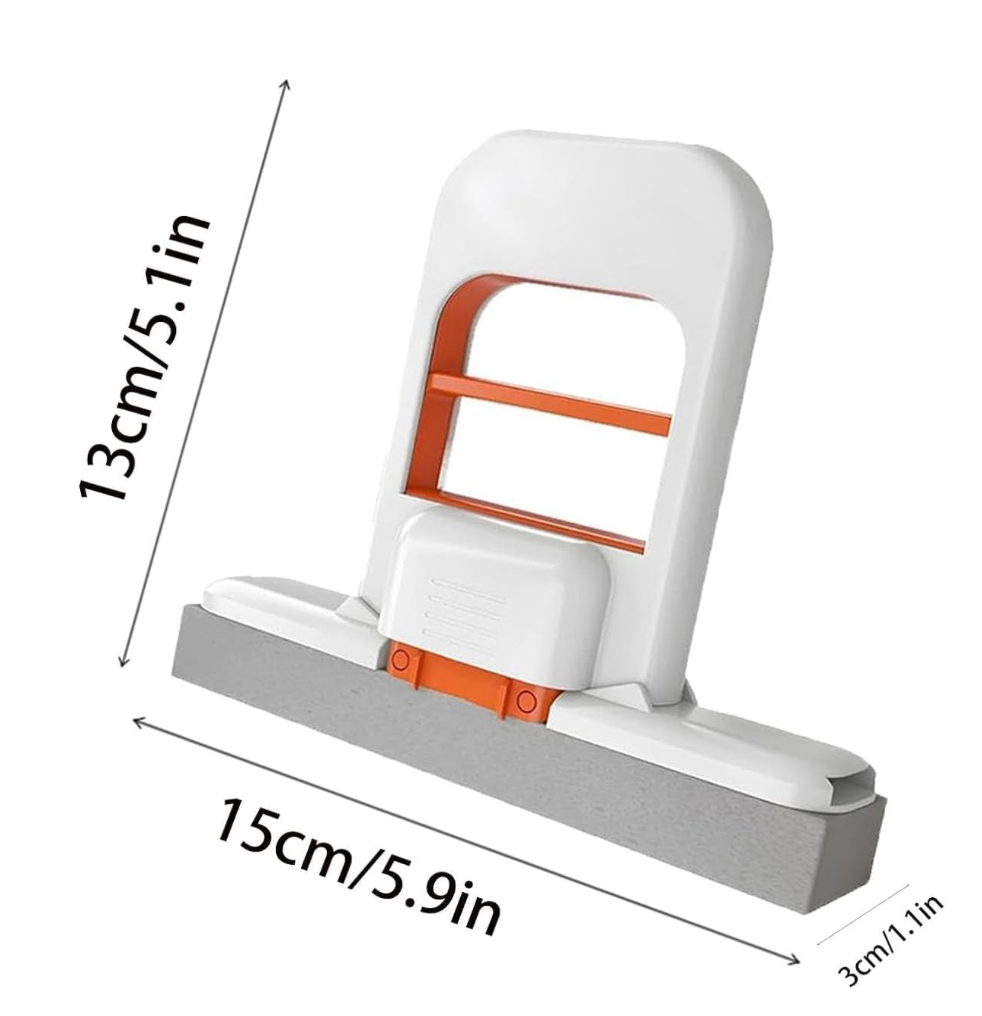 Portable  Mini Foldable Self-Squeeze Desktop Mop with 1 x Extra Soft Sponge