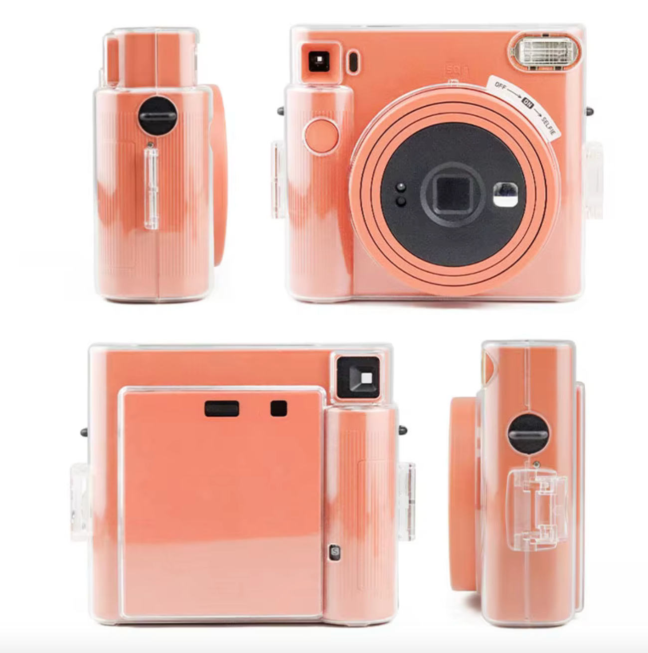 Protective Clear Case for Fujifilm Instax Square SQ1 Instant Film Camera