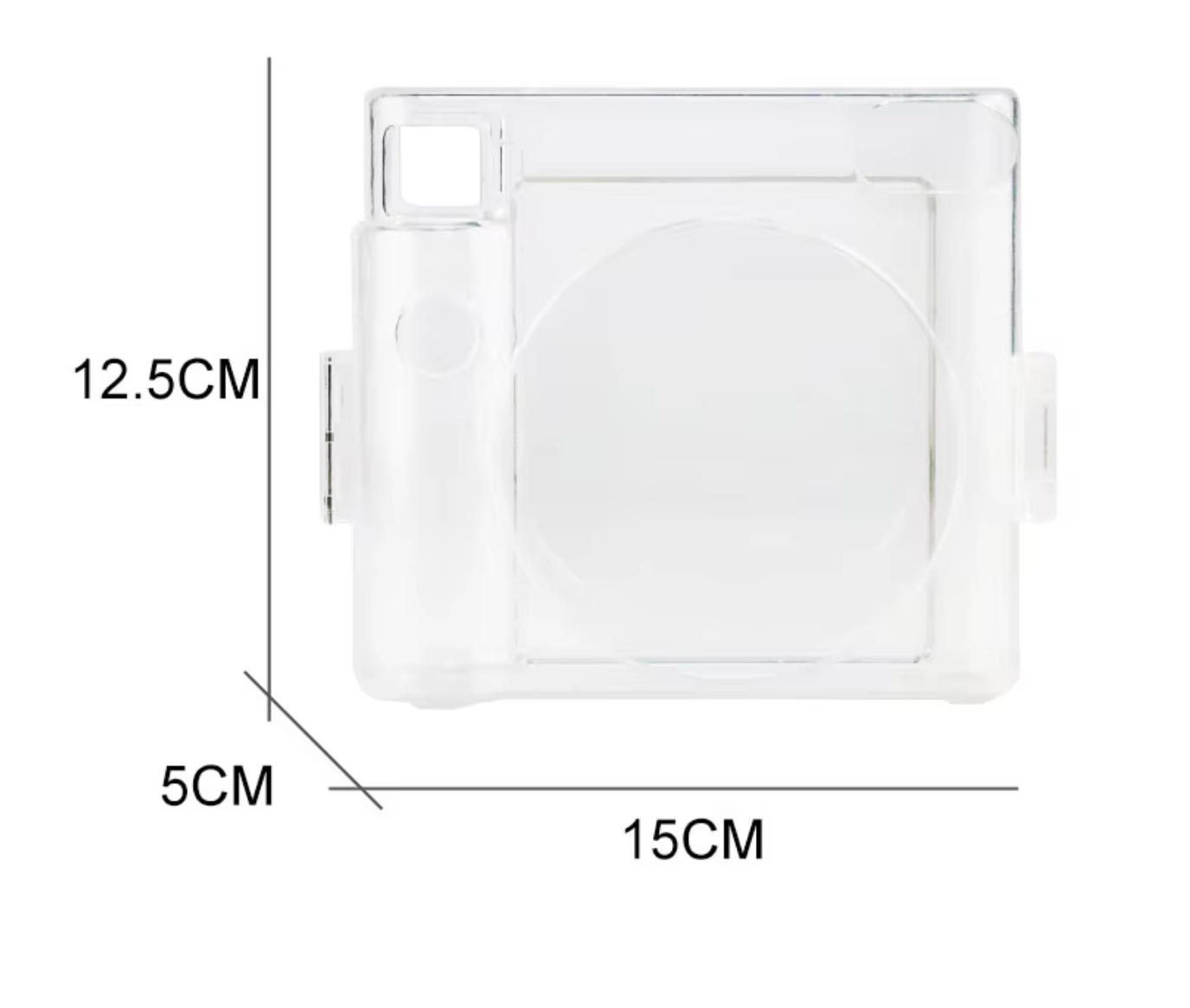 Protective Clear Case for Fujifilm Instax Square SQ1 Instant Film Camera