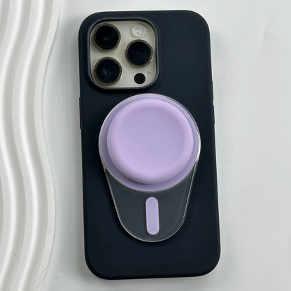 Oval Magnetic Silicone Phone Grip For iPhone